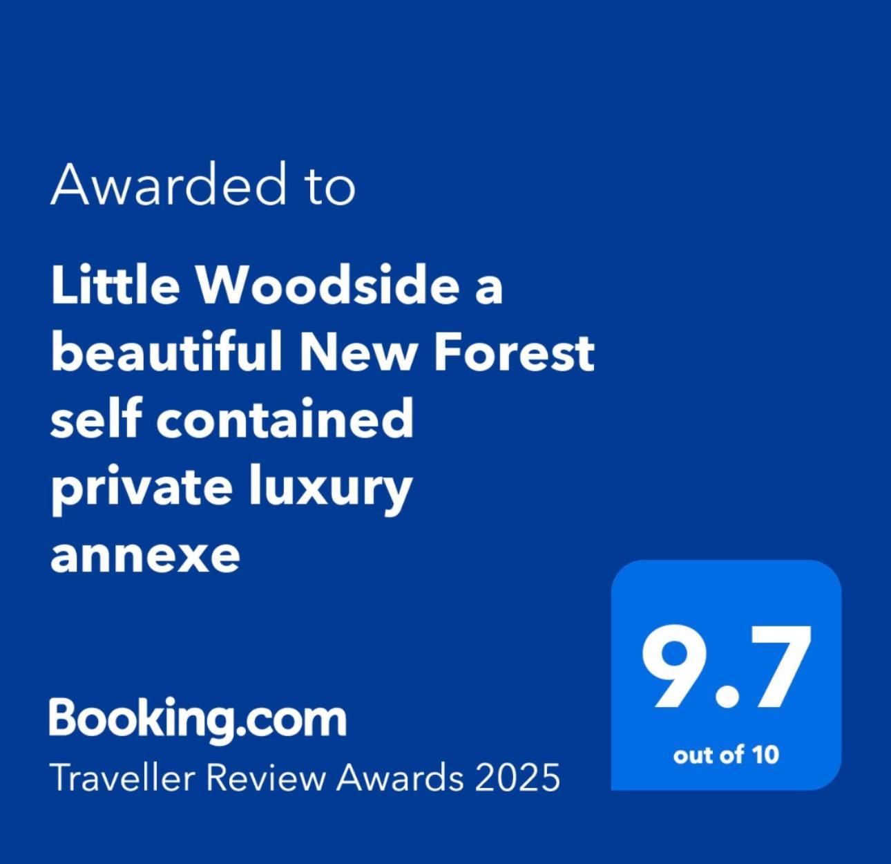 Little Woodside A Beautiful New Forest Self Contained Private Luxury Annexe New Milton Exteriör bild